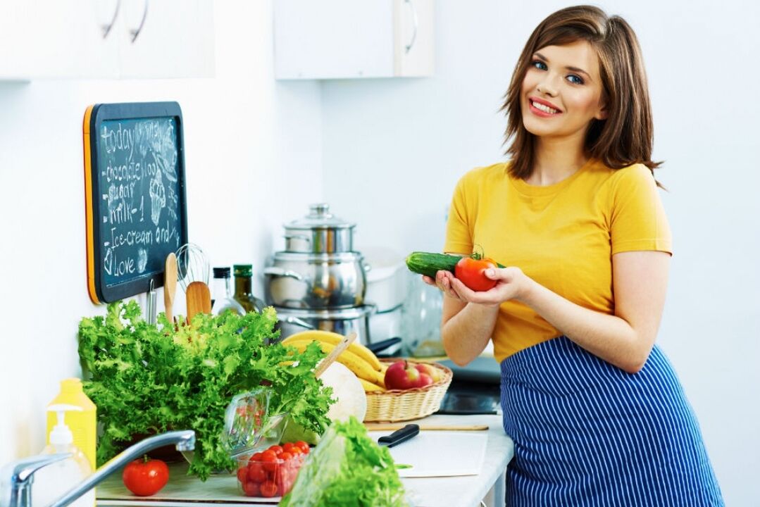 zelenina v dietě oblíbená